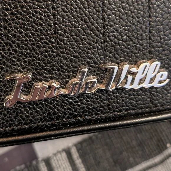 Lux de Ville | RARE! Matte Black Coffin Train Case | Retired - Picture 2 of 11